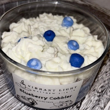 Blueberry Cobbler 9 oz Soy Wax Candle